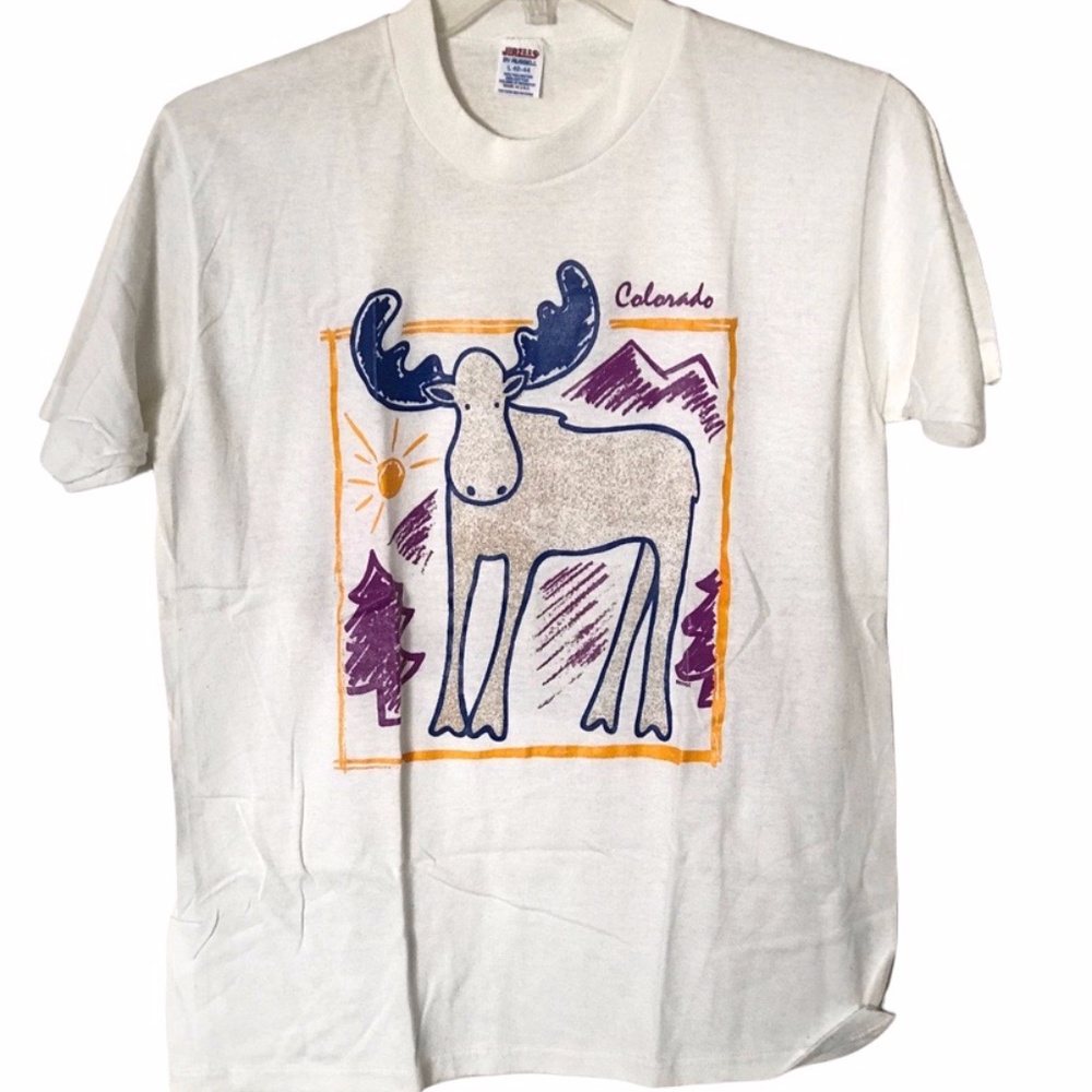 UNISEX Souvenir Colorado T-Shirt - Size Lg NWOT